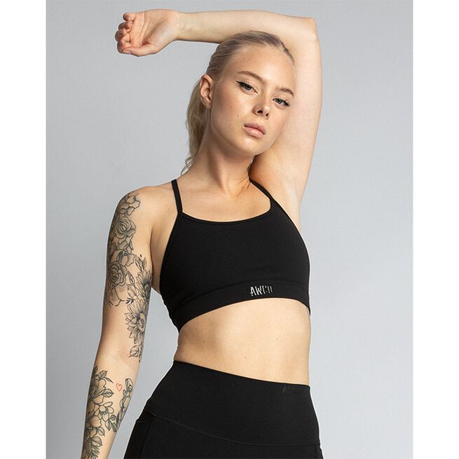 Studio Light Sports Bra, Matte Black, L  Studio Light Sports Bra, Matte Black