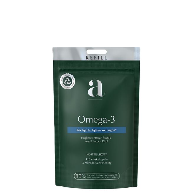 Omega-3 110 mjuka kapslar Refill Omega-3 110 myke kapsler Refill