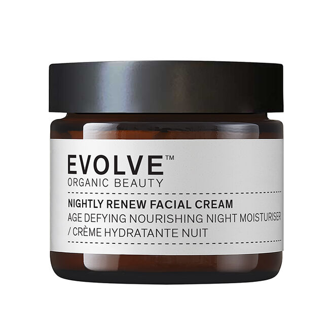 Organic Beauty Nightly Renew Facial Cream 60 ml Nattkrem 60 ml