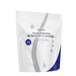 Vassleprotein blåbär och lavendel - Limited edition 750g  Holistic Myseprotein 750 g Blåbär & Lavendel