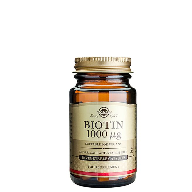 Biotin, 1000 mcg, 50 kapsler Biotin, 1000 mcg, 50 kapsler