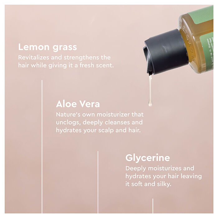 Blown Away Wild Lemongrass Shampoo, 250 ml