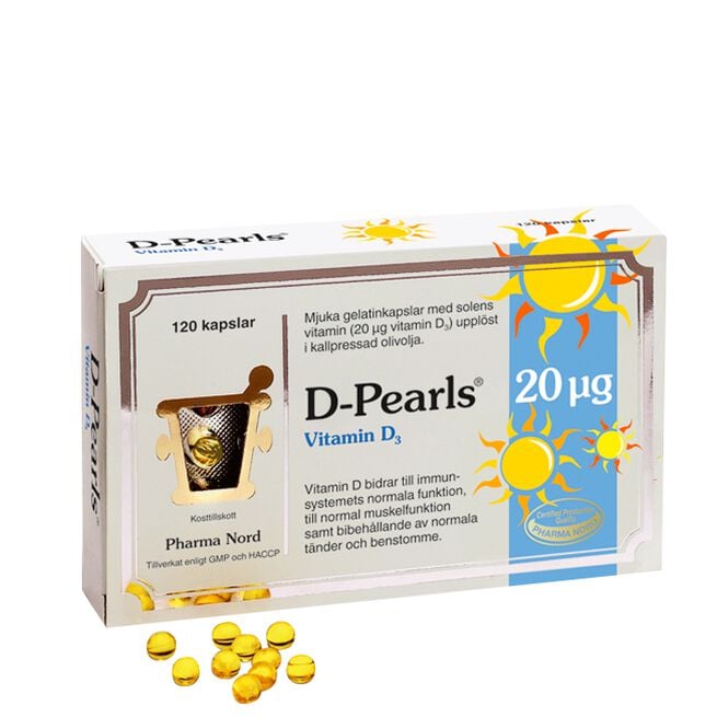 D-Pearls 20mcg 800IE Pharma Nord