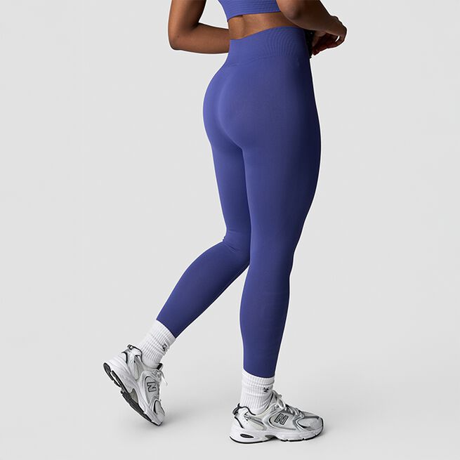 Define Seamless Tights, Dark Slate Blue, L  Define Seamless Tights Blå