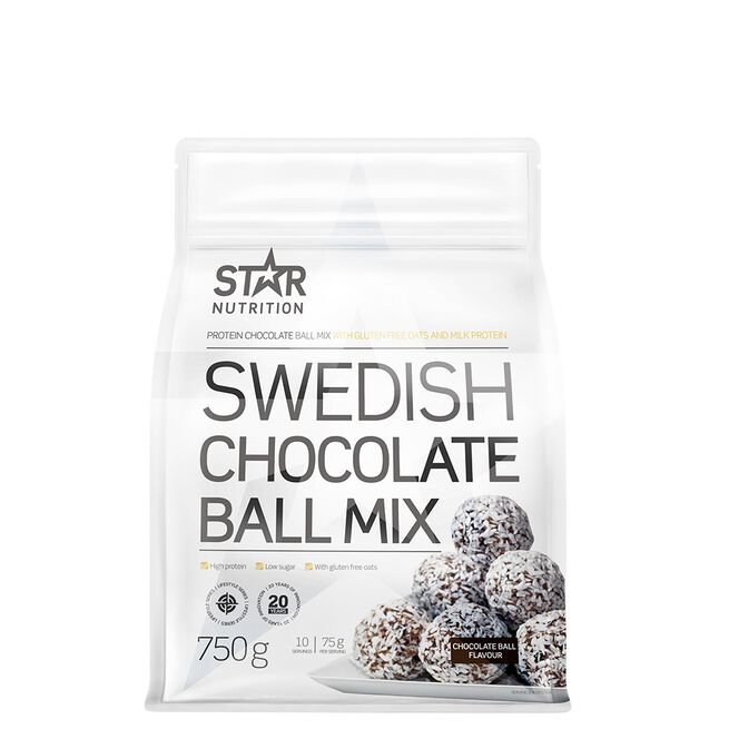 Swedish Chocolate Ball Mix, 750 g Sjokoladebollemix 750 g Chokladboll