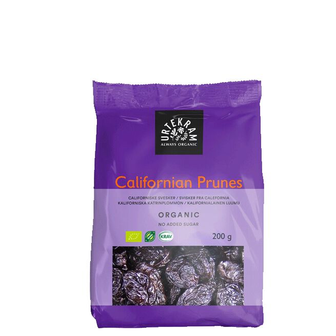 Kaliforniska Katrinplommon Eko, 200 g Californiske Svisker 200 g