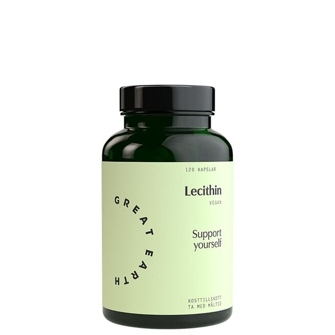 Lecithin Great Earth Lecithin Softgels 1200 mg, 90 kapsler