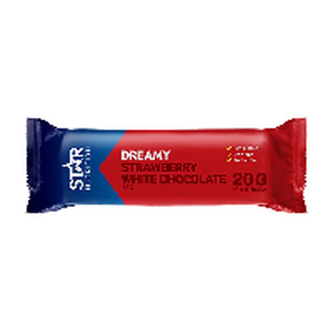 Star Nutrition Protein Bar 55 g Strawberry White Chocolate Proteinbar 55 g Strawberry & White chocolate
