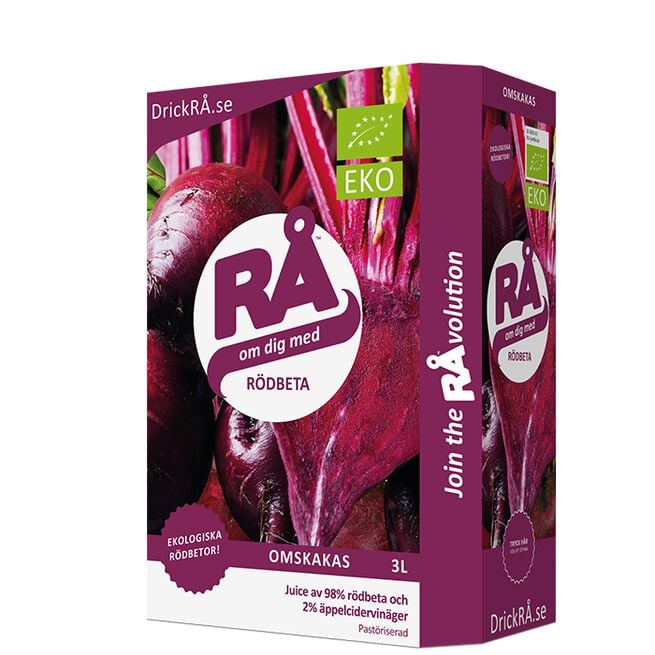 Ekologisk Rödbetsjuice 300 cl Økologisk Rødbetjuice 300 cl Rödbeta