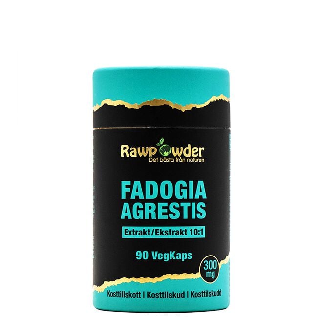 Rawpowder Fadogia Extrakt 300 mg 90 kapslar Fadogia Ekstrakt 300 mg 90 kapsler