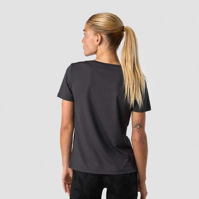 Training T-shirt Wmn, Dark Grey, XS  Training T-shirt Grå