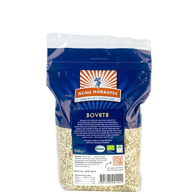 Bokhvete ØKO, 500 g Bokhvete 500 g