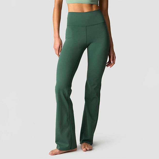 Nimble Flared Tights, Moss, S Nimble Flared Tights Grønn