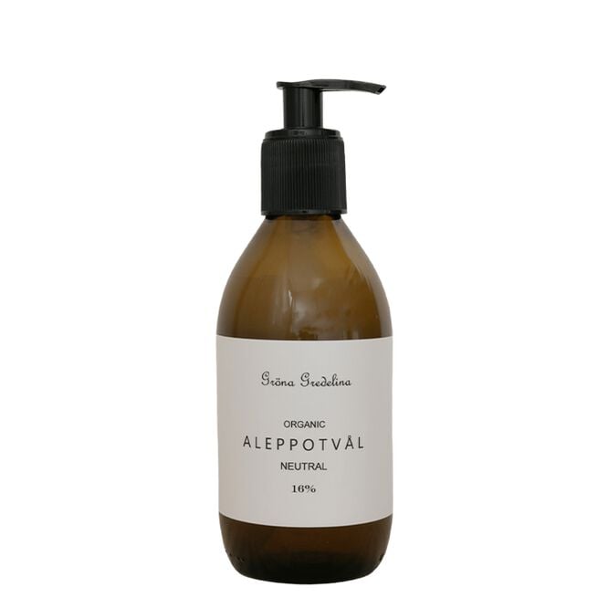 Aleppotvål Neutral plastflaska 250 ml Alepposåpe Nøytral 250 ml