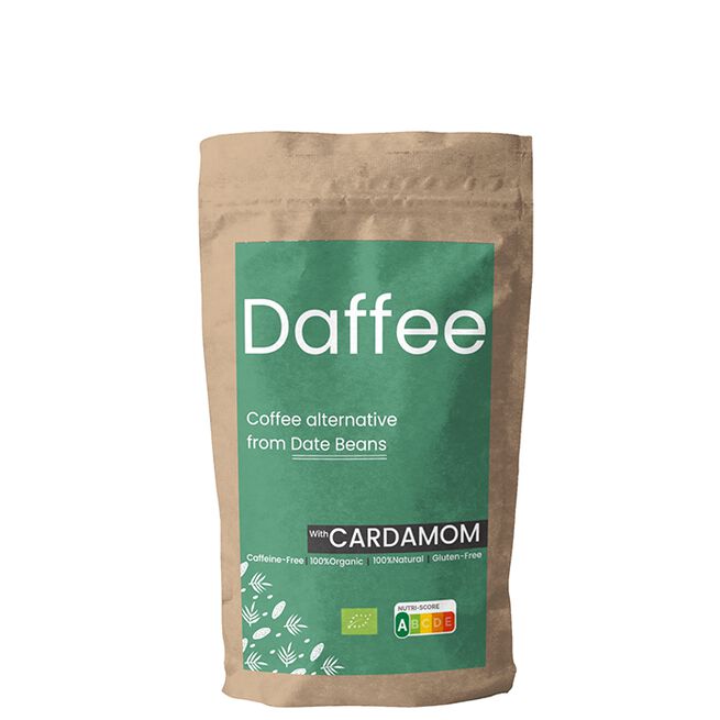 Koffeinfri Daddekaffe med Kardemomme 250 g Koffeinfritt Dadelkaffe 250 g Kardemumma