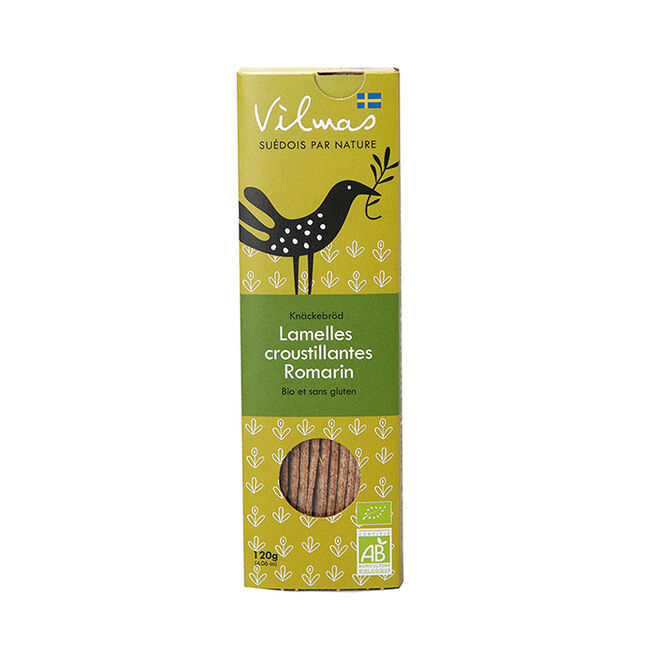 Vilmas Knäckesticks EKO 120 g Rosmarin Knäckesticks EKO 120 g Rosmarin