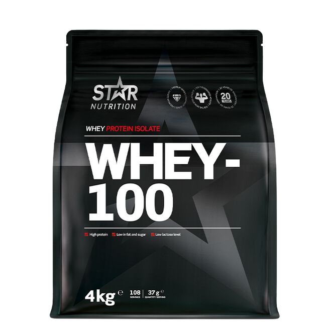 Whey-100, 4 kg, Vanilla-Pear Whey-100 Myseprotein 4 kg Vanilla-Pear