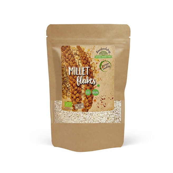 Hirsflakes Ekologisk 500 g Hirseflak ØKO, 500 g