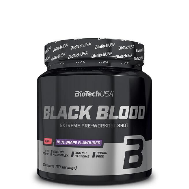 Black Blood CAF+, 300 g, Blue Grape Black Blood CAF+ PWO 300 g Blue Grape
