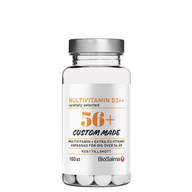 BioSalma Multivitamin 56+ D3++ 100 kapslar Multivitamin 56+ D3++ 100 kapsler