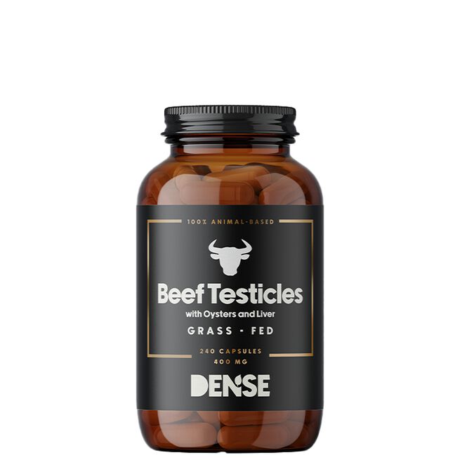 Dense Beef Testicles Oyster + Liver 240 kapslar Dense Beef Testicles Oyster + Liver 240 kapsler