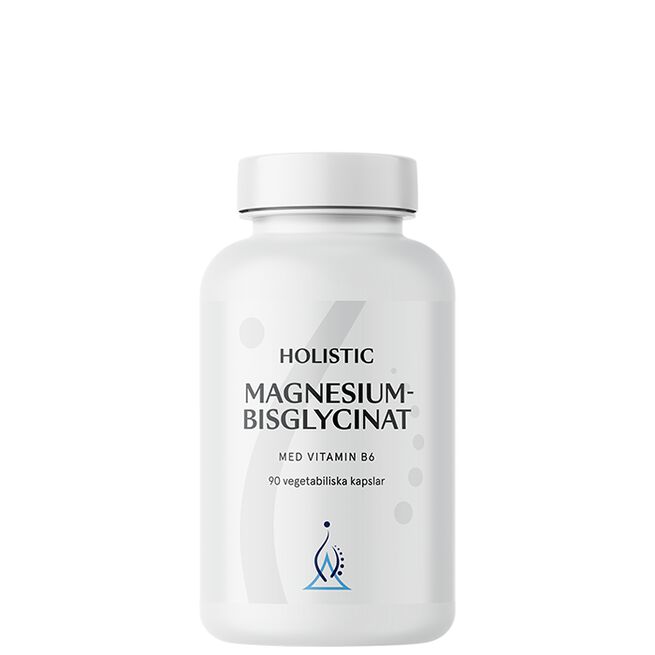 Magnesiumbisglycinat 100 mg 90 vegetabiliska kapslar Magnesiumbisglycinat 100 mg 90 Vegetabilske kapsler