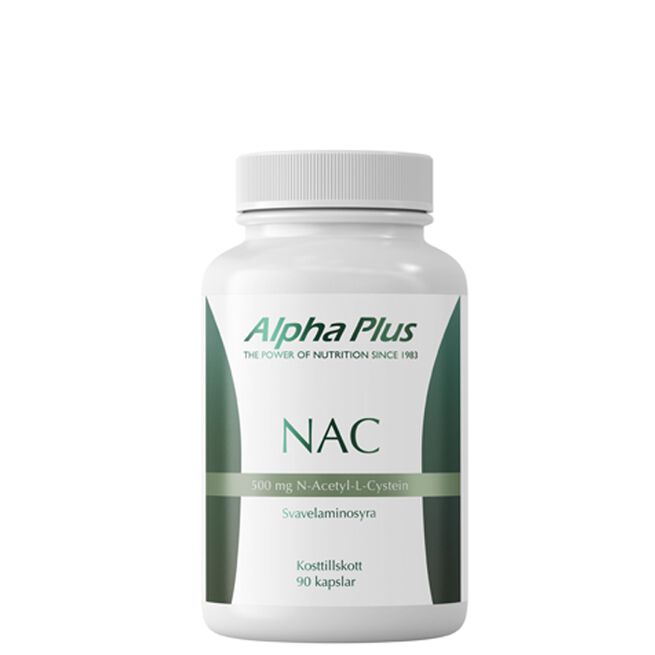 NAC 90 kapslar NAC 500 mg 90 kapsler