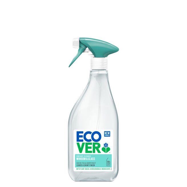 Ecover Fönsterputs spray Grönt te & Grapefrukt 500 ml