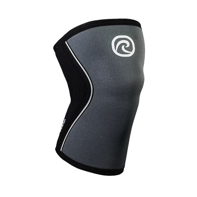 RX Knee Sleeve, 7mm, Steel Grey/Black, XS RX Knestøtte 7mm Grå/Sort