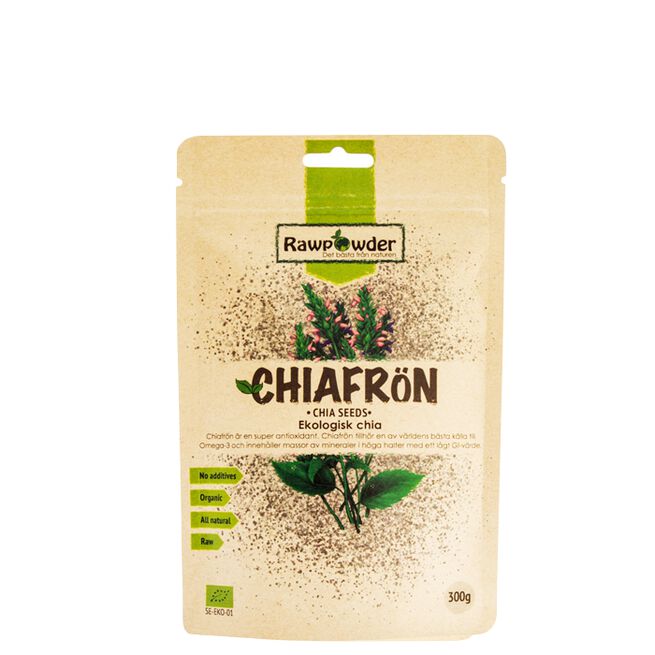 Chiafrø ØKO, 300 g Økologisk Chiafrø 300 g