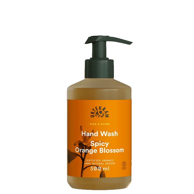 Rise & Shine Spicy Orange Blossom Hand Wash, 300 ml Urtekram Rise & Shine Spicy Orange Blossom Hand Wash, 300 ml
