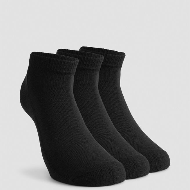 Ankle Socks 3-pack, Black, 39-41 Ankle Socks 3-pack, Black