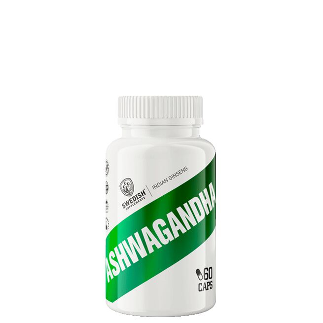Swedish supplements Ashwagandha, 60 caps Ashwagandha 60 kapsler