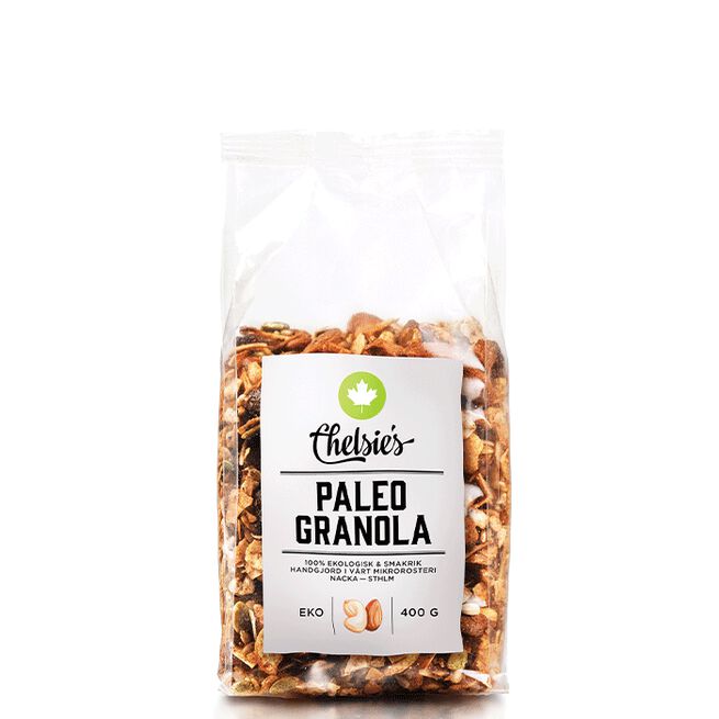 Chelsies Organic Gourmet Products Granola Paleo 400 g EKO