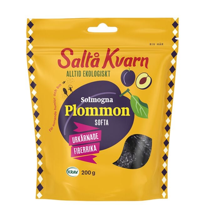 Plommon softa 200 g Plommer myke 200 g