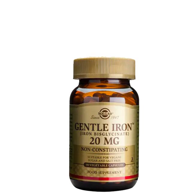 Gentle Iron 20 mg, 90 kapsler  Gentle Iron Jerntabletter 20 mg 90 kapsler