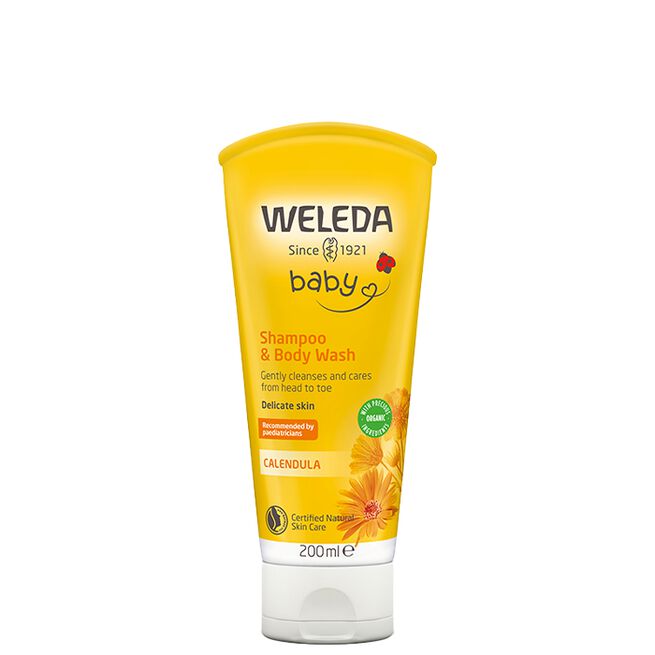 Weleda Calendula Shampoo Body Wash Eko 200 ml