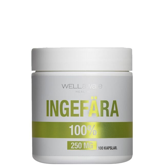 WellAware Ingefära 250 mg Ingefær 250 mg 100 kapsler