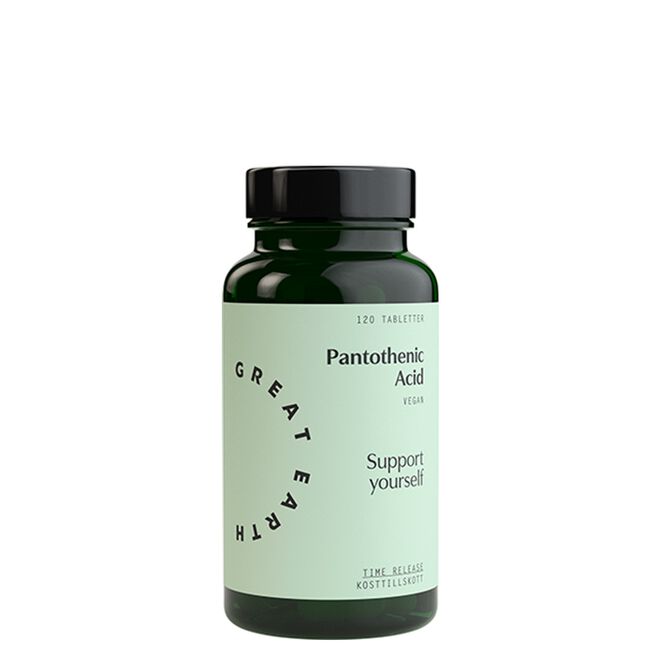 Pantothenic Acid 120 tabletter  Pantotensyre Vitamin B5 120 tabletter