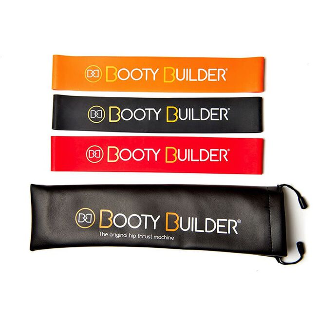 Booty Builder Mini Bands, Black, 3-Pack Booty Builder Minibands Svart 3-Pakk