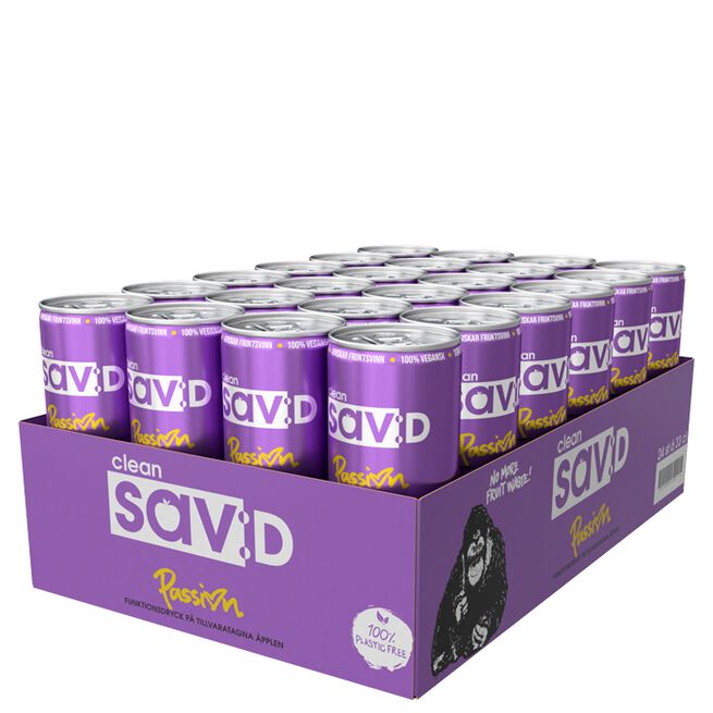 24 x Clean sav:D, 330 ml, Passion 24 x Clean sav:D, 330 ml Passion