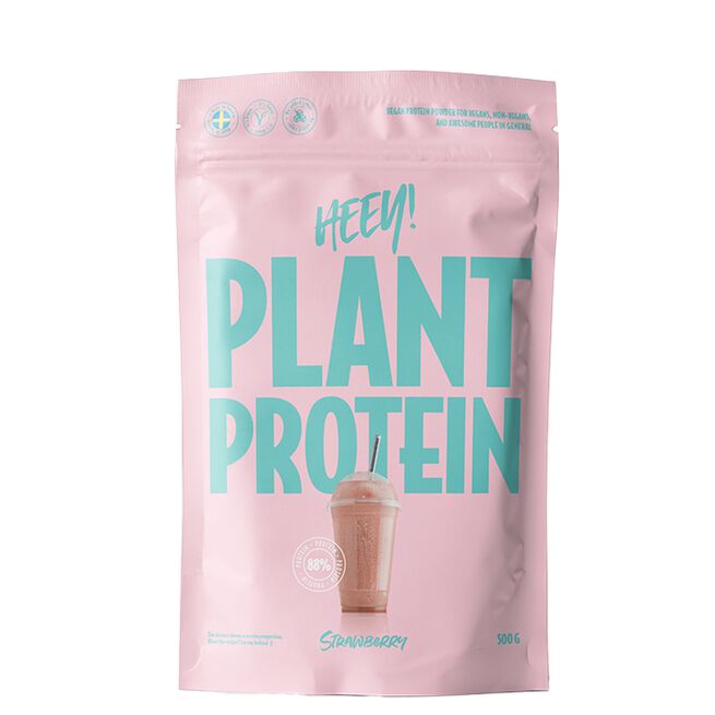 It's Heey Veganskt Protein jordgubb 500g Vegansk protein 500 g Jordbær