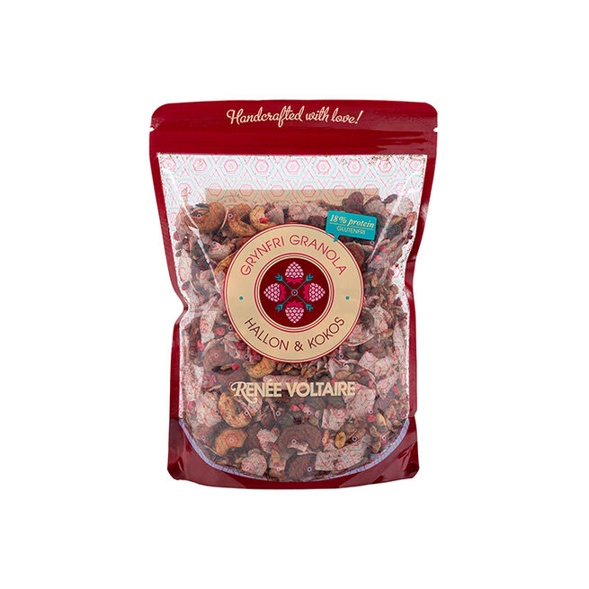 Grynfri Granola Hallon Och Kokos 375 g Grynfri Granola Bringebær Og Kokos 375 g
