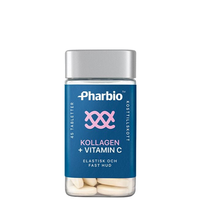 Kollagen + Vitamin C 45 tabletter Kollagen + Vitamin C 45 tabletter