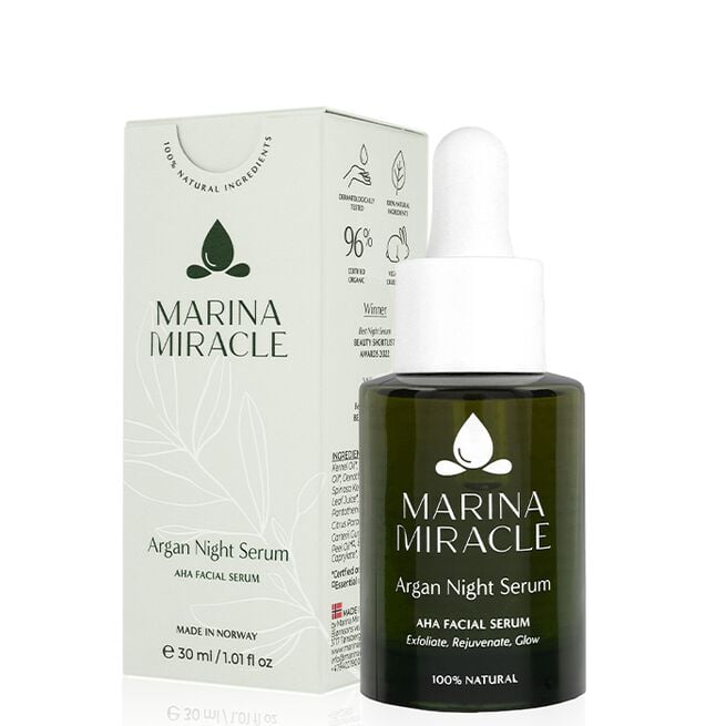 Marina Miracle Nattserum Argan 5 ml Argan Night Serum - Small, 5 ml