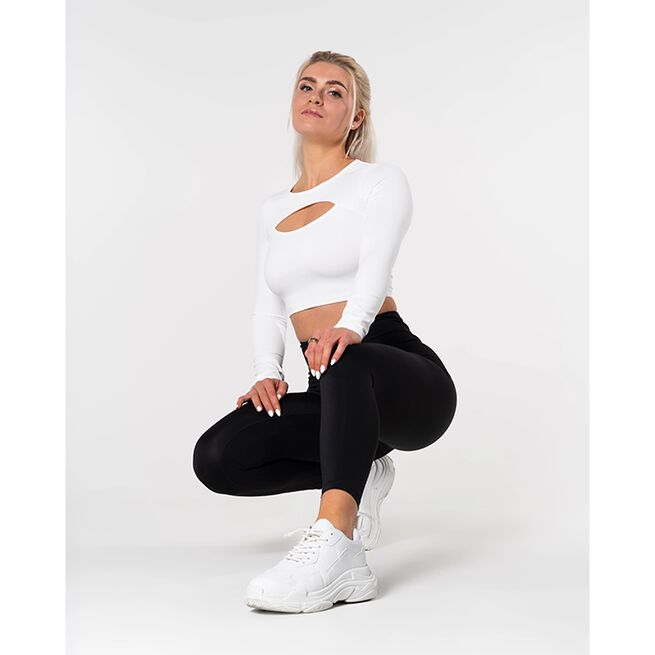 Relode Lumi Longsleeve, Vit, XS  Lumi Langermet Genser Hvit