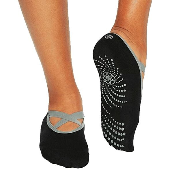 Grippy Yoga-Barre Socks S/M Gaiam Grippy Yoga-Bare Sokker S/M
