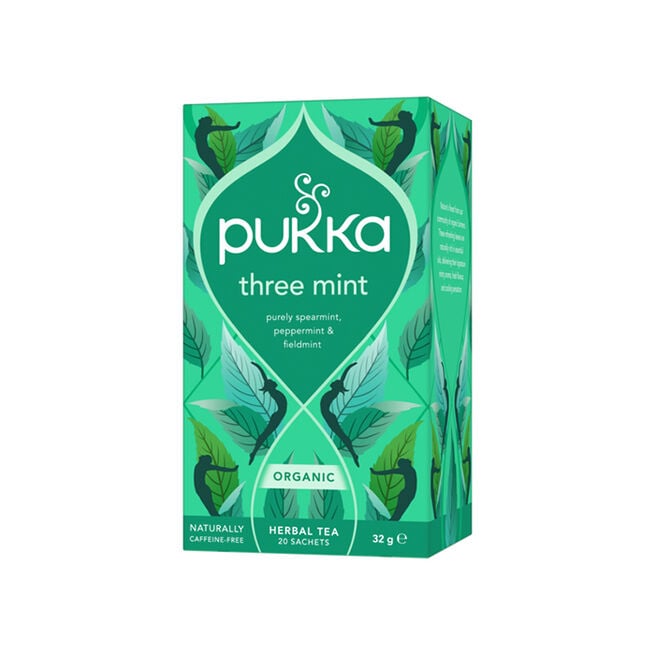 Pukka Örtte Three Mint EKO 20 st Urte-te ØKO 20 stk Three Mint