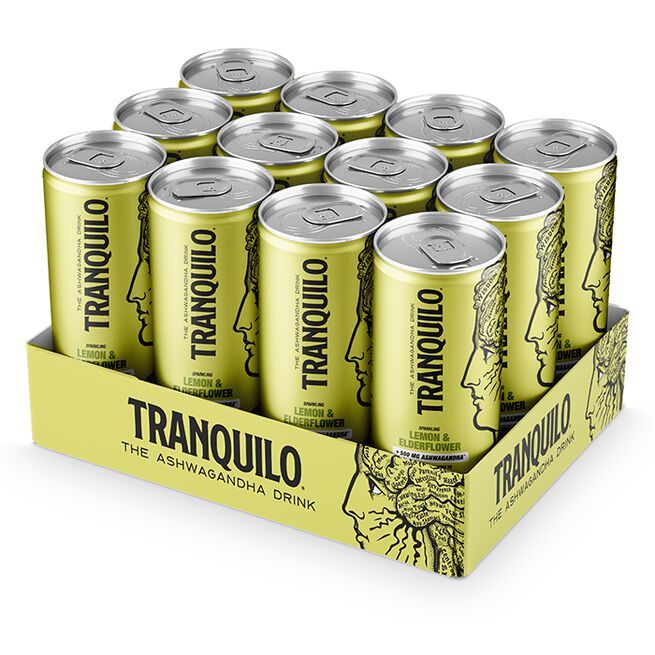12 x Tranquilo 330 ml Citron/Fläder 12 x Tranquilo 330 ml Citron/Fläder