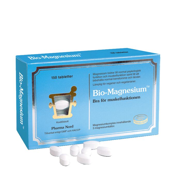Bio-Magnesium Pharma Nord Bio-Magnesium 150 tabletter